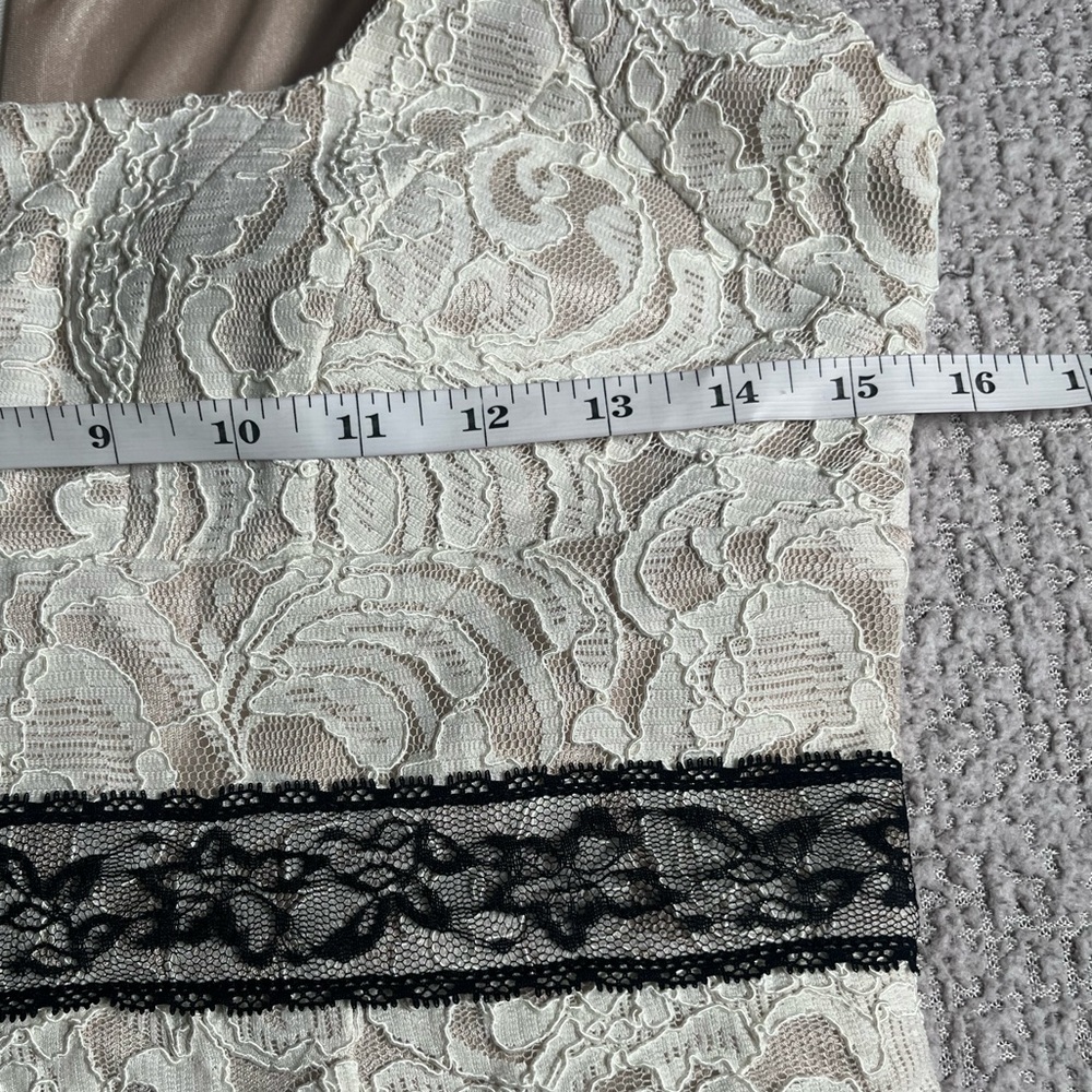 Jax Women’s Dress Ivory and Black Size 8 - Picture 15 of 17